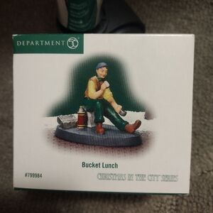 Department 56 Bucket Lunch #799984 Christmas In The City